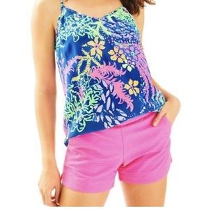 NWT Lilly Pulitzer adie shorts in pink fusion